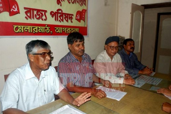 TKMU supports the strike call by Central trade unions on September 2, held press meet